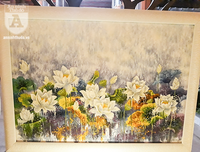 Chiêm ngưỡng những bức vẽ hoa sen độc đáo trong triển lãm mừng Đại lễ Vesak 2019