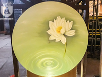 Chiêm ngưỡng những bức vẽ hoa sen độc đáo trong triển lãm mừng Đại lễ Vesak 2019