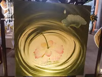 Chiêm ngưỡng những bức vẽ hoa sen độc đáo trong triển lãm mừng Đại lễ Vesak 2019