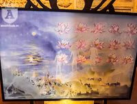 Chiêm ngưỡng những bức vẽ hoa sen độc đáo trong triển lãm mừng Đại lễ Vesak 2019