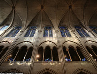 [ẢNH] Cảnh tượng đối lập bên trong nhà thờ Đức Bà Paris trước và sau vụ cháy