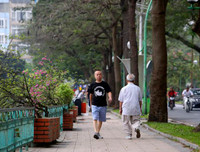 [ẢNH] Ngắm đường phố Hà Nội vắng hoe, yên ả trong ngày Giỗ tổ Hùng Vương