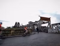 [ẢNH] Ngắm đường phố Hà Nội vắng hoe, yên ả trong ngày Giỗ tổ Hùng Vương