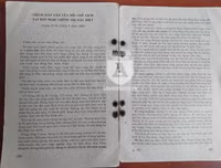 [Ảnh] Những cuốn sách vô giá tập hợp những bài viết của Hồ Chủ tịch, được xuất bản khi Người còn tại thế