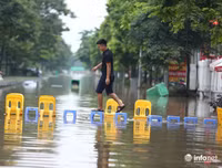 [ẢNH] Những trận lụt lịch sử biến Hà Nội thành 