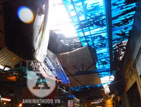 [ẢNH] Người dân tại chợ Yên Phụ đã thoát nạn trong gang tấc như thế nào?