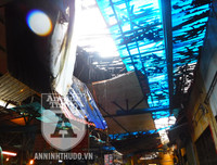 [ẢNH] Người dân tại chợ Yên Phụ đã thoát nạn trong gang tấc như thế nào?