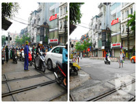 [Ảnh] Lạ trước hình ảnh so sánh Hà Nội trước và trong ngày nghỉ lễ