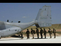 [ẢNH] Không lực Mỹ hé lộ hình ảnh MV-2 Ospre và C-130J Hercules hoạt động ở Syria