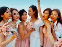 [ẢNH] Trai xinh gái đẹp showbiz hội tụ trong đám cưới 