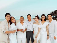 [ẢNH] Trai xinh gái đẹp showbiz hội tụ trong đám cưới 