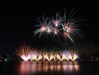 Pháo hoa quốc tế Đà Nẵng: Hình ảnh ấn tượng về cuộc so tài giữa Anh và Trung Quốc