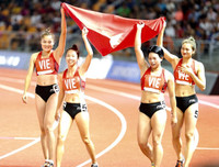 [ẢNH] Những hình ảnh đẹp của Đoàn thể thao Việt Nam trong ngày thi đấu thứ 10