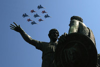 [ẢNH] Nga duyệt binh chuẩn bị cho ngày Chiến thắng 9-5-2019