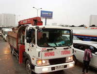 [ẢNH] Dòng người ùn ùn đổ về Hà Nội sau nghỉ lễ Giỗ Tổ Hùng Vương