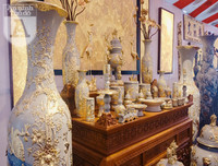 [Ảnh] Vesak 2019: Vẻ đẹp tâm linh của gốm Bát Tràng tại chùa Tam Chúc