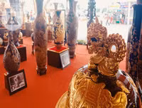 [Ảnh] Vesak 2019: Vẻ đẹp tâm linh của gốm Bát Tràng tại chùa Tam Chúc