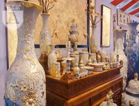 [Ảnh] Vesak 2019: Vẻ đẹp tâm linh của gốm Bát Tràng tại chùa Tam Chúc