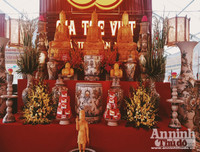 [Ảnh] Vesak 2019: Vẻ đẹp tâm linh của gốm Bát Tràng tại chùa Tam Chúc