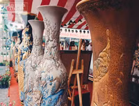 [Ảnh] Vesak 2019: Vẻ đẹp tâm linh của gốm Bát Tràng tại chùa Tam Chúc