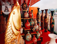 [Ảnh] Vesak 2019: Vẻ đẹp tâm linh của gốm Bát Tràng tại chùa Tam Chúc