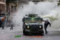 [ẢNH] Bạo lực leo thang, nhiều thành phố ở Chile chìm trong 