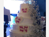 [ẢNH] Hé lộ hình ảnh hiếm hoi tại đám cưới của Tiến Đạt và vợ 9X