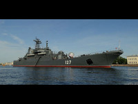 [ẢNH] Hải quân Nga tiếp nhận tàu đổ bộ Ivan Gren trang bị pháo 6 nòng AK-630M