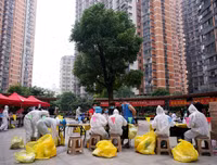 [ẢNH] Lo ngại Covid-19 bùng phát lần 2, Vũ Hán đẩy mạnh xét nghiêm trên diện rộng