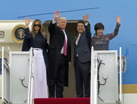 [ẢNH] Toàn cảnh chuyến công du của Thủ tướng Nhật Bản gặp Tổng thống Mỹ