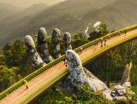 [ẢNH] Cầu Vàng và những công trình ấn tượng của Việt Nam nổi tiếng thế giới