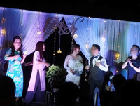 [ẢNH] Hé lộ hình ảnh hiếm hoi tại đám cưới của Tiến Đạt và vợ 9X