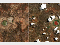 [ẢNH] Ngỡ ngàng trước những hồ nước thay đổi màu sắc kỳ diệu trên thế giới