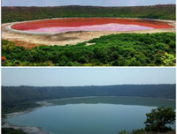 [ẢNH] Ngỡ ngàng trước những hồ nước thay đổi màu sắc kỳ diệu trên thế giới