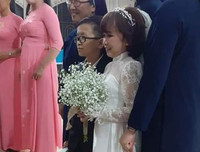 [ẢNH] Cận cảnh đám cưới của cặp đôi tí hon 