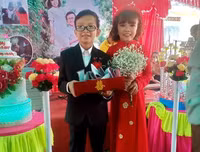 [ẢNH] Cận cảnh đám cưới của cặp đôi tí hon 