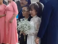 [ẢNH] Cận cảnh đám cưới của cặp đôi tí hon 