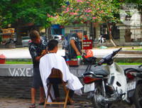 [Ảnh] Hà Nội: Những phận người nhọc nhằn mưu sinh trong dịp nghỉ lễ