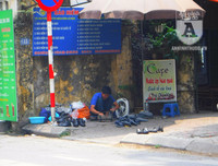 [Ảnh] Hà Nội: Những phận người nhọc nhằn mưu sinh trong dịp nghỉ lễ