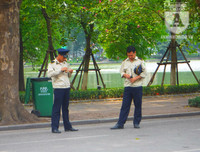 [Ảnh] Hà Nội: Những phận người nhọc nhằn mưu sinh trong dịp nghỉ lễ