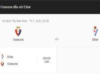 [ẢNH] Lịch thi đấu vòng 2 La Liga 2019-2020: Tân binh Granada tiếp đón Sevilla trên sân nhà