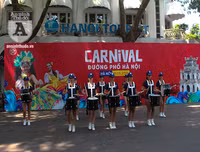 Phố đi bộ Hồ Gươm sôi động trong lễ hội Carnival 2019