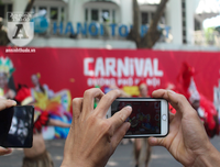 Phố đi bộ Hồ Gươm sôi động trong lễ hội Carnival 2019