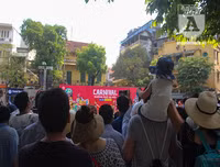 Phố đi bộ Hồ Gươm sôi động trong lễ hội Carnival 2019