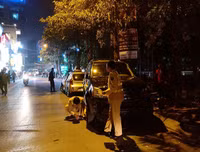 [Ảnh] Xem lại hiện trường Lexus gây tai nạn liên hoàn ở Hồ Tây