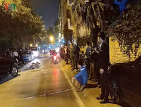 [Ảnh] Xem lại hiện trường Lexus gây tai nạn liên hoàn ở Hồ Tây