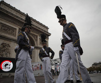 [ẢNH] Các nước trên thế giới tưởng niệm 100 năm ngày kết thúc Thế Chiến I