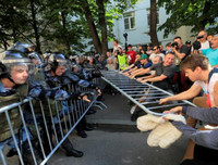 [ẢNH] Cảnh sát Nga trấn áp và bắt giữ hơn 1.000 người biểu tình