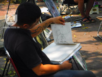 [Ảnh] Thú vị trước một Hồ Gươm vắng lặng trong ngày đầu tiên của dịp nghỉ lễ