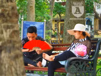 [Ảnh] Thú vị trước một Hồ Gươm vắng lặng trong ngày đầu tiên của dịp nghỉ lễ